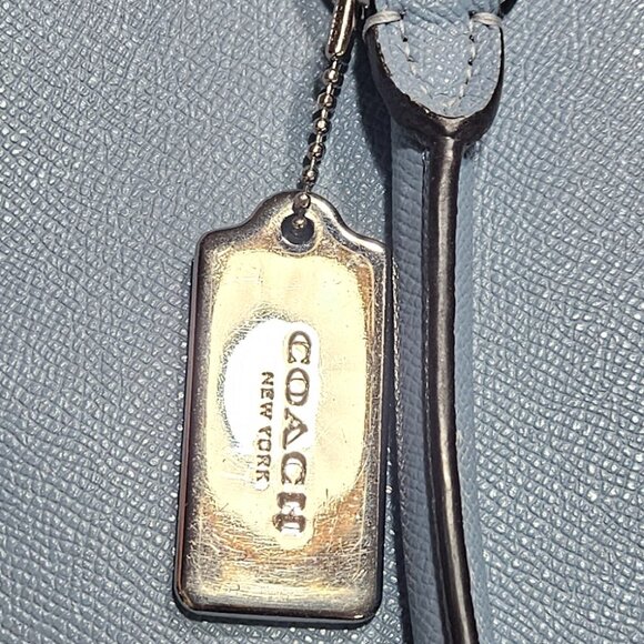 COACH Avary Tote Cornflower/Silver ( F48629) - Picture 7 of 15